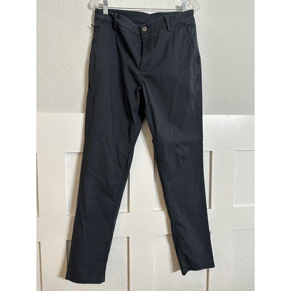 Birddogs Waynes Pants Mens 32x30 Black Stretch Unlined Chino Casual Golf Tapered